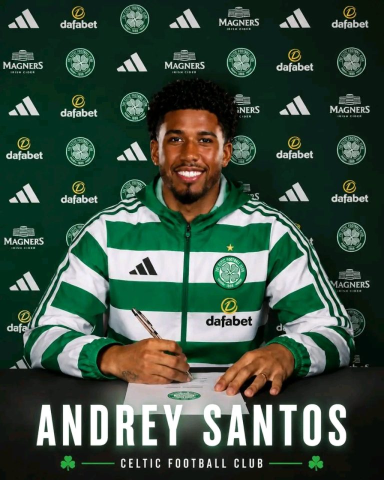 Welcome to Paradise! Celtic Unveil Andrey Santos in One of the Club’s Biggest Signings of the Summer….